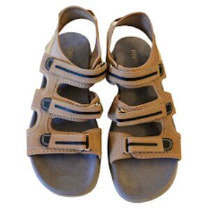 UBFEN HIKING WALKING SANDALS ARCH SUPPORT SIZE 8 BROWN TAN NIB OUTDOOR